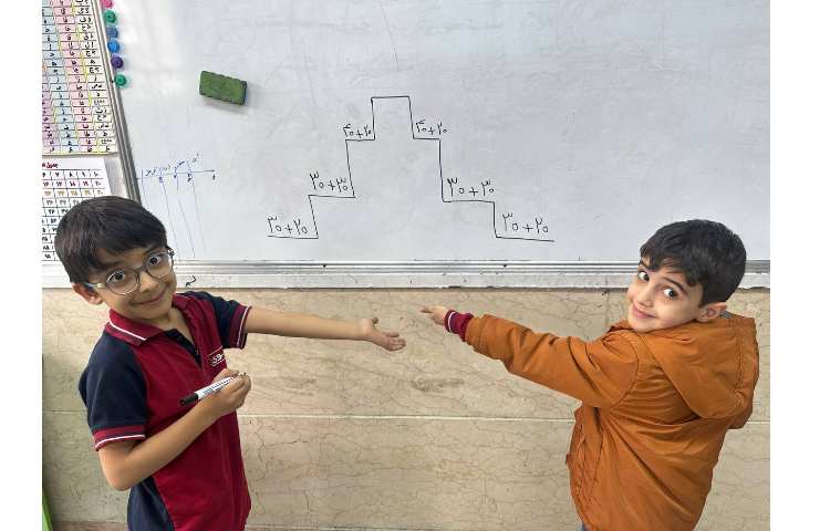 مسابقه پلکانی جمع ذهنی 2