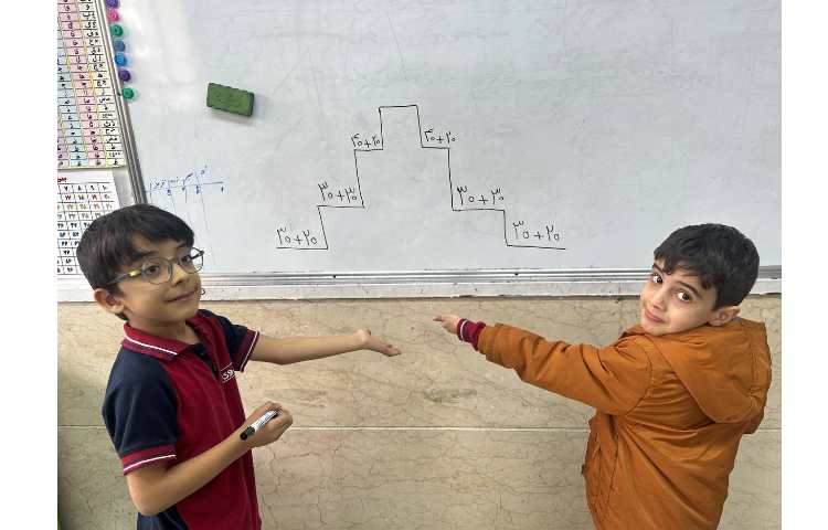 مسابقه پلکانی جمع ذهنی 3