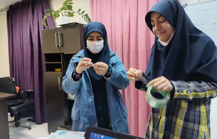 مشارکت دانش آموزان فرهنگی