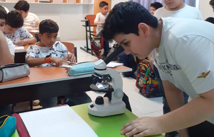 مشاهده سلول پیاز در میکروسکوپ 2