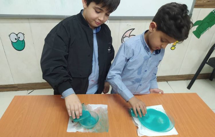 مشاهده عینی حالت های ماده (مایع) 2