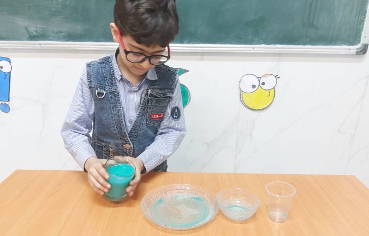 مشاهده عینی حالت های ماده (مایع) 2