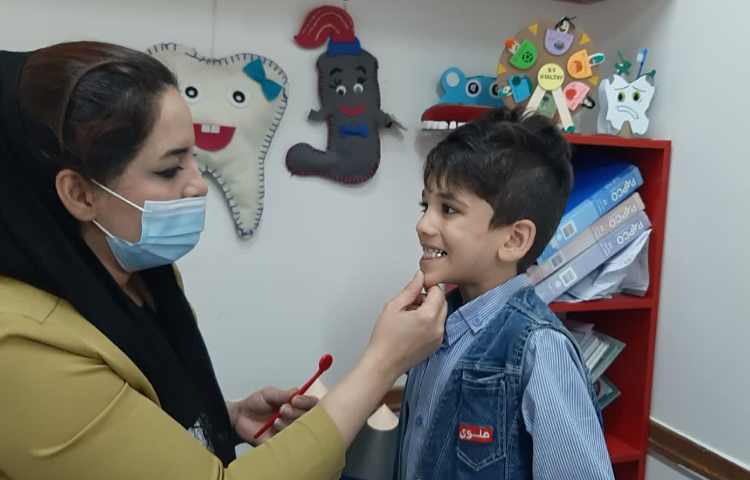 معاینات دهان و دندان دانش آموزان پایه اول 8