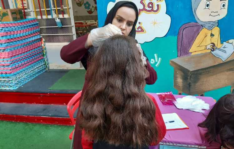 معاینات فصلی پدیکلوز دانش آموزان 3