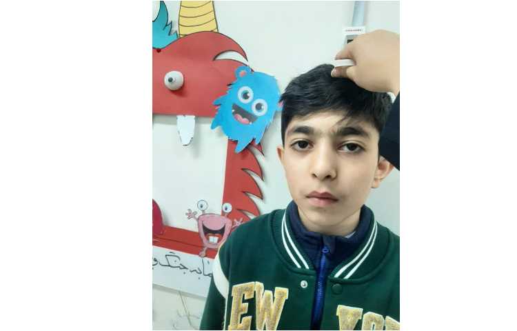 معاینه چشم قدووزن دانش آموزان 2