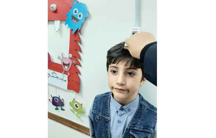 معاینه چشم وقد و وزن دانش آموزان 3