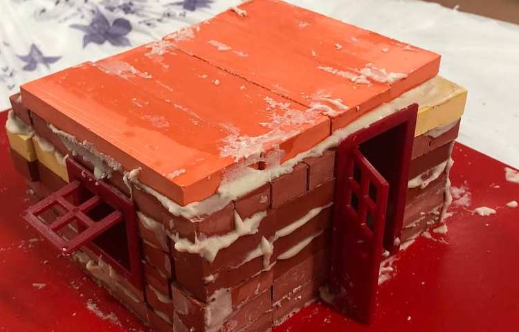 معماری (ساخت خانه ی آجری) 3