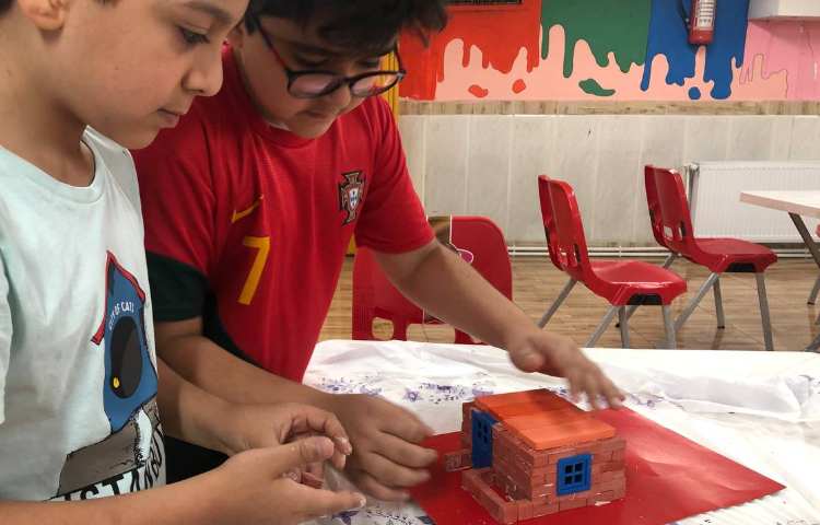 معماری (ساخت خانه ی آجری) 5