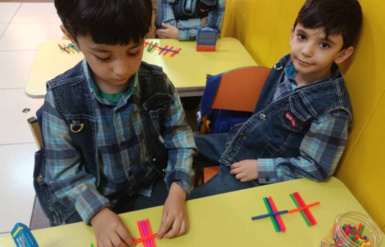 :مفاهیم ریاضی، با موضوع مرور اعداد با چوب خط 1