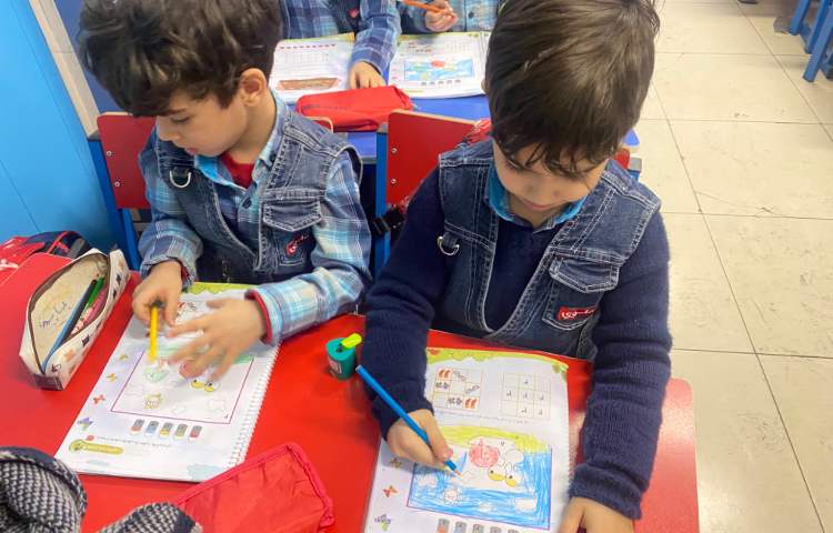 :مفاهیم ریاضی، سنجش اعداد یک تا پنج 2