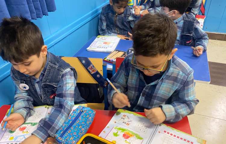 :مفاهیم ریاضی، سنجش اعداد یک تا پنج 7