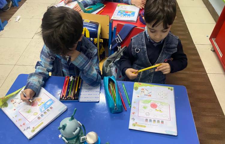 :مفاهیم ریاضی، سنجش اعداد یک تا پنج