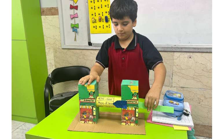 مقایسه اعداد چهار رقمی 5