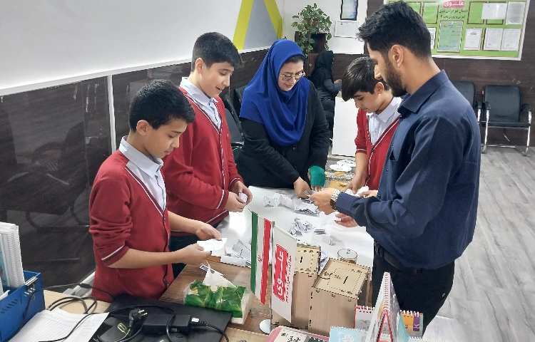 منتخبین شورای دانش آموزی 2