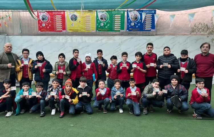 منتخبین مسابقات رنگ آمیزی حضرت فاطمه الزهرا س 1