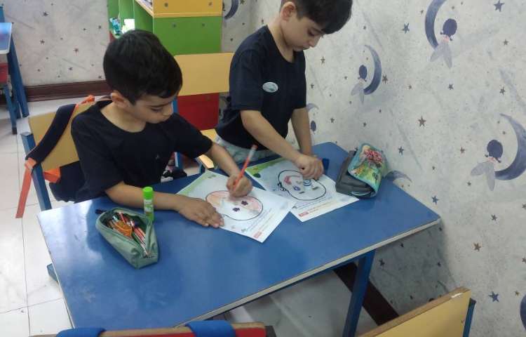 مهارت دست ورزی( اعضای صورت ) 4