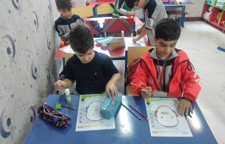 مهارت دست ورزی( اعضای صورت ) 5