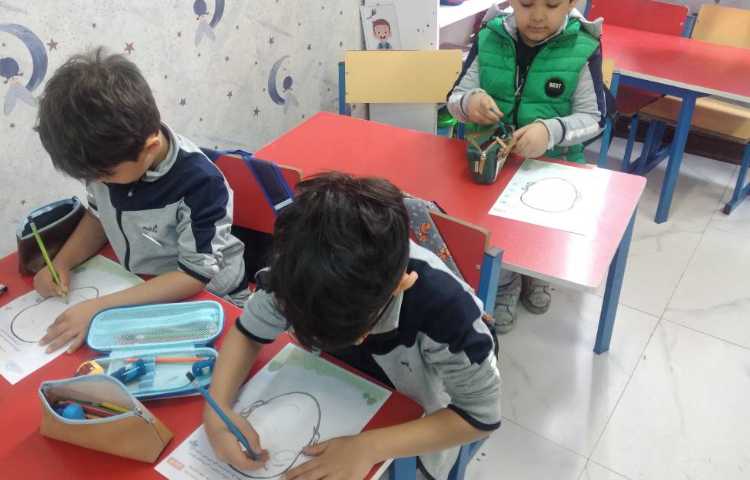 مهارت دست ورزی( اعضای صورت ) 6