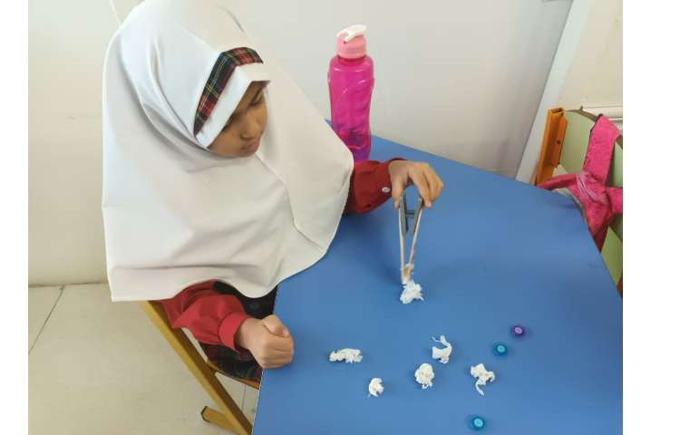 مهارت دست ورزی، مهارت نوشتاری 3