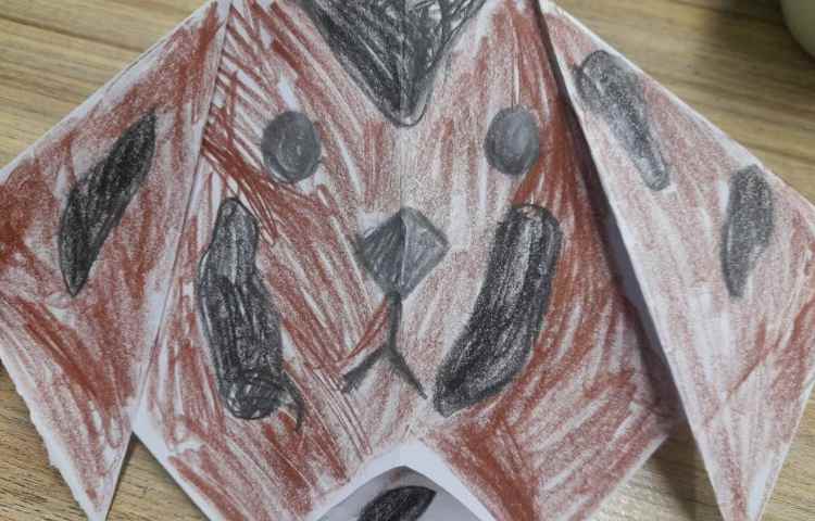 مهارت های زندگی پایه اول ساخت اوریگامی 1