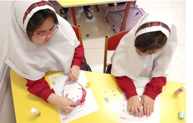 مهارت کلاژ صورت 7