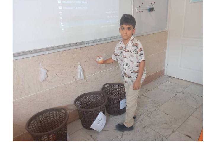 موضوع:شناخت حالت مواد و ویژگی آن ها 9