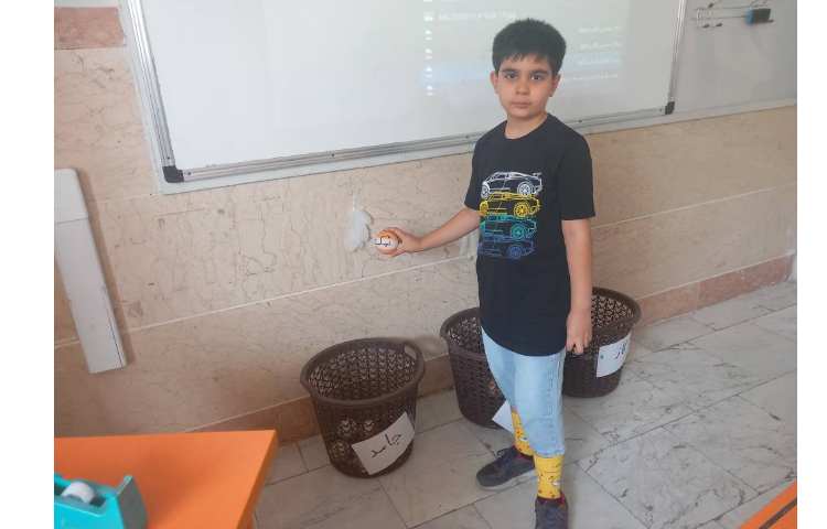 موضوع:شناخت حالت مواد و ویژگی آن ها