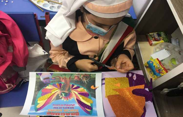 موضوع: ادامه کار کلاژ روی تصویر رنگی کارتون مورد علاقه 1