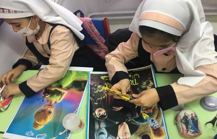 موضوع: ادامه کار کلاژ روی تصویر رنگی کارتون مورد علاقه 3