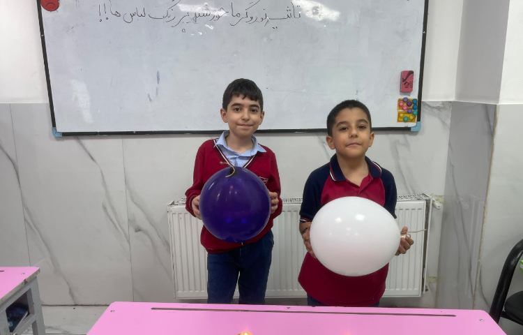 موضوع ازمایش نوروگرما بر لباس تیره و روشن 3