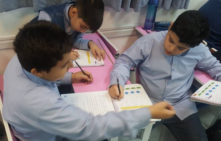 موضوع: پاسخ دادن به پرسش‌های کتاب کار در قالب کار گروهی