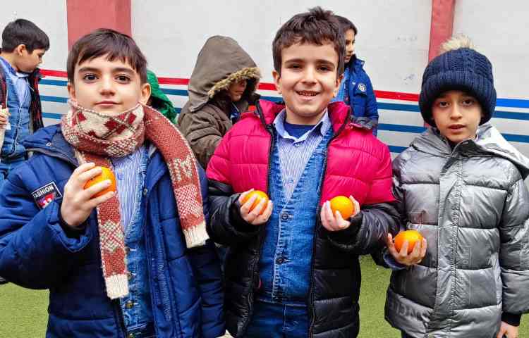 میان وعده بهمن ماه