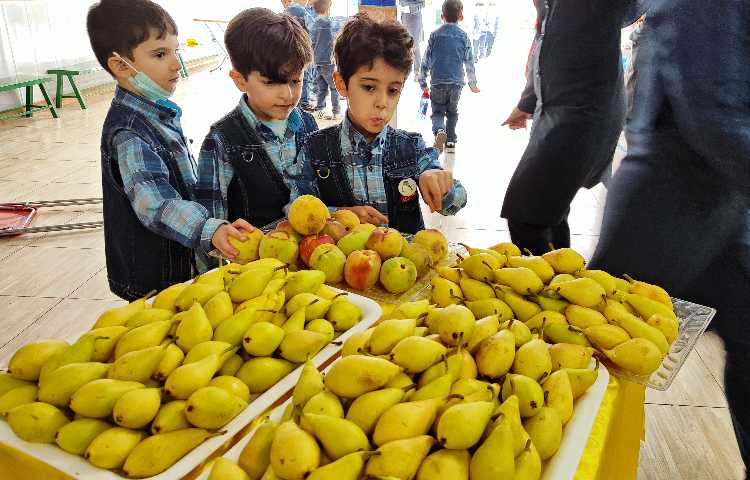 :میان وعده دانش آموزان عزیز در دبستان علوی 6
