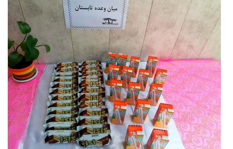 میان وعده روزانه فعالیت های تابستان 2