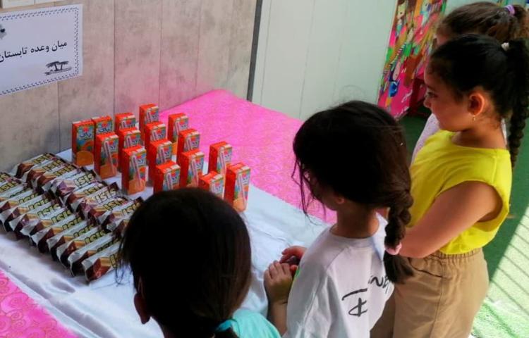 میان وعده روزانه فعالیت های تابستان 4