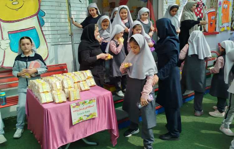 میان وعده سالم 8