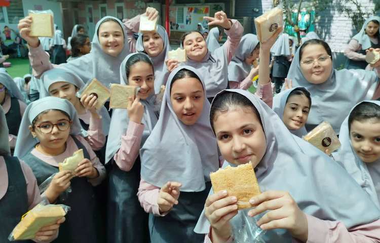 میان وعده لقمه شکلات صبحانه 1