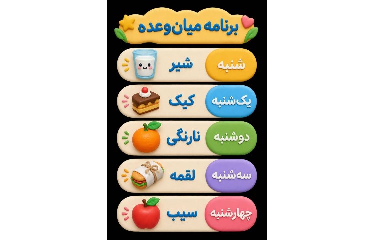 میان وعده