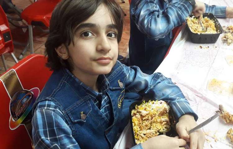 ناهار جذاب دانش آموزان دبستان علوی 3