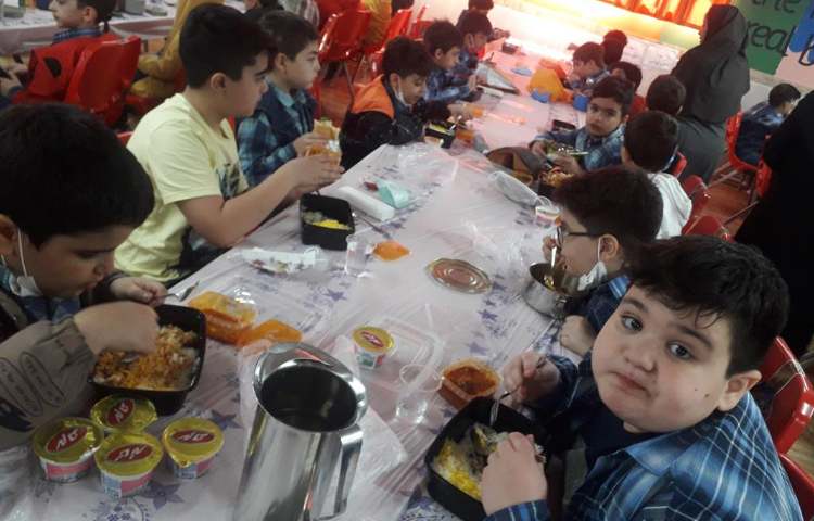 ناهار خوشمزه دبستان علوی