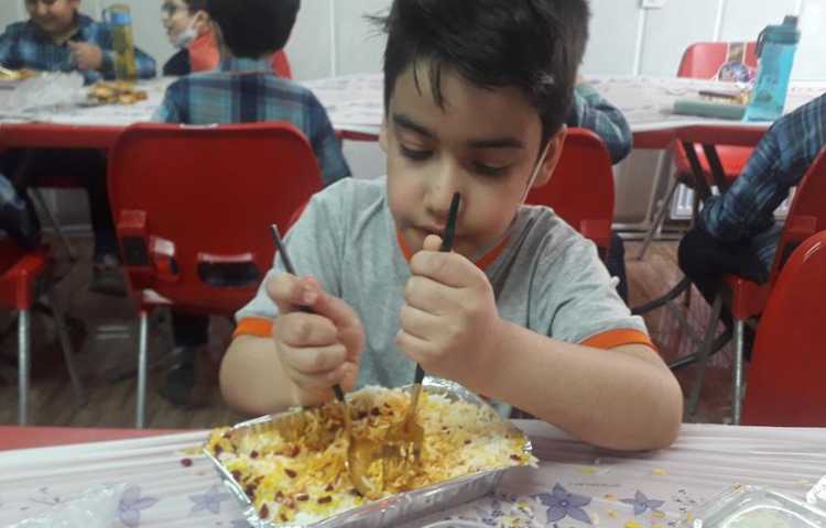 ناهار خوشمزه دبستان علوی