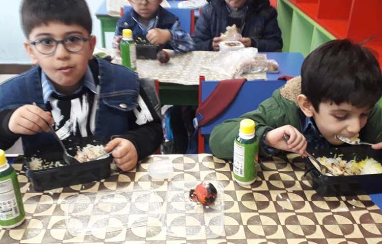 ناهار روز چهارشنبه دبستان علوی 20