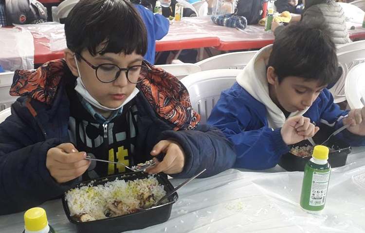ناهار روز چهارشنبه دبستان علوی 6