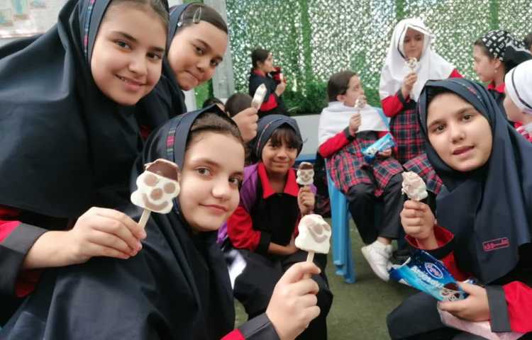 ناهار و میان وعده دانش آموزان امروز 2