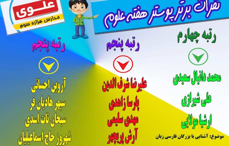 نتایج هفته علوم اعلام شد!!