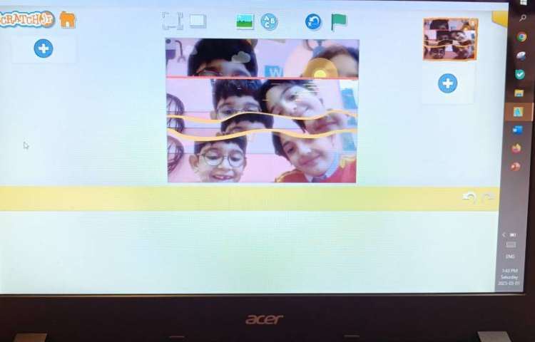 نحوه افزودن و تغییر پس زمینه در نرم افزار اسکرچ جونیور 2