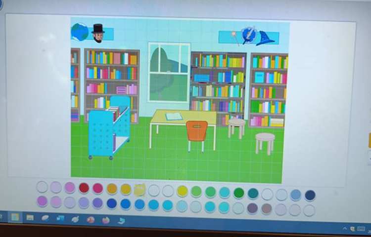 نحوه افزودن و تغییر پس زمینه در نرم افزار اسکرچ جونیور