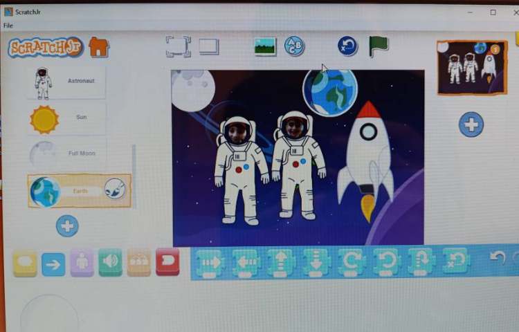 نحوه افزودن و تغییر کاراکتر یا شخصیت در نرم افزار اسکرچ جونیور 3
