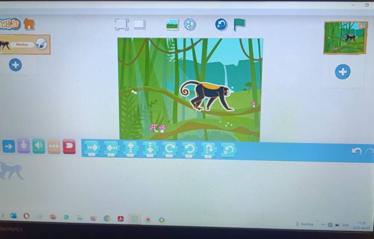 نحوه افزودن و تغییر کاراکتر یا شخصیت در نرم افزار اسکرچ جونیور