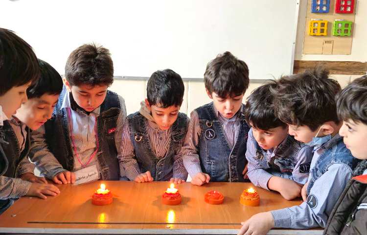 نحوه ساخت شمع (درس ع) 3